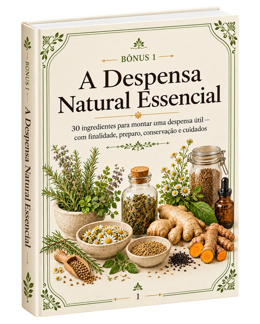 Bônus 1 - A Despensa Natural Essencial